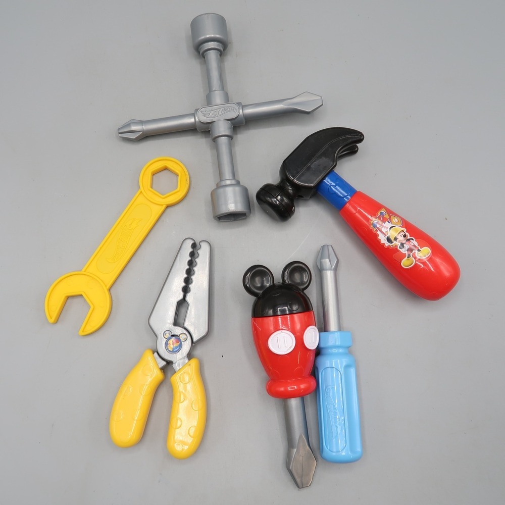 Disney Mickey Mouse‎ Clubhouse Handy Helper Tool Set Hot Wheels Toys